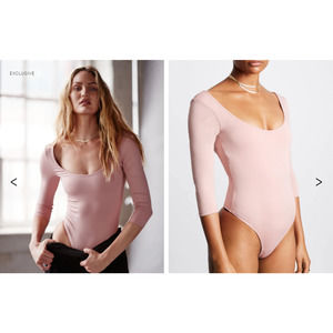 NEW Tropic of C Poise Bodysuit Pink